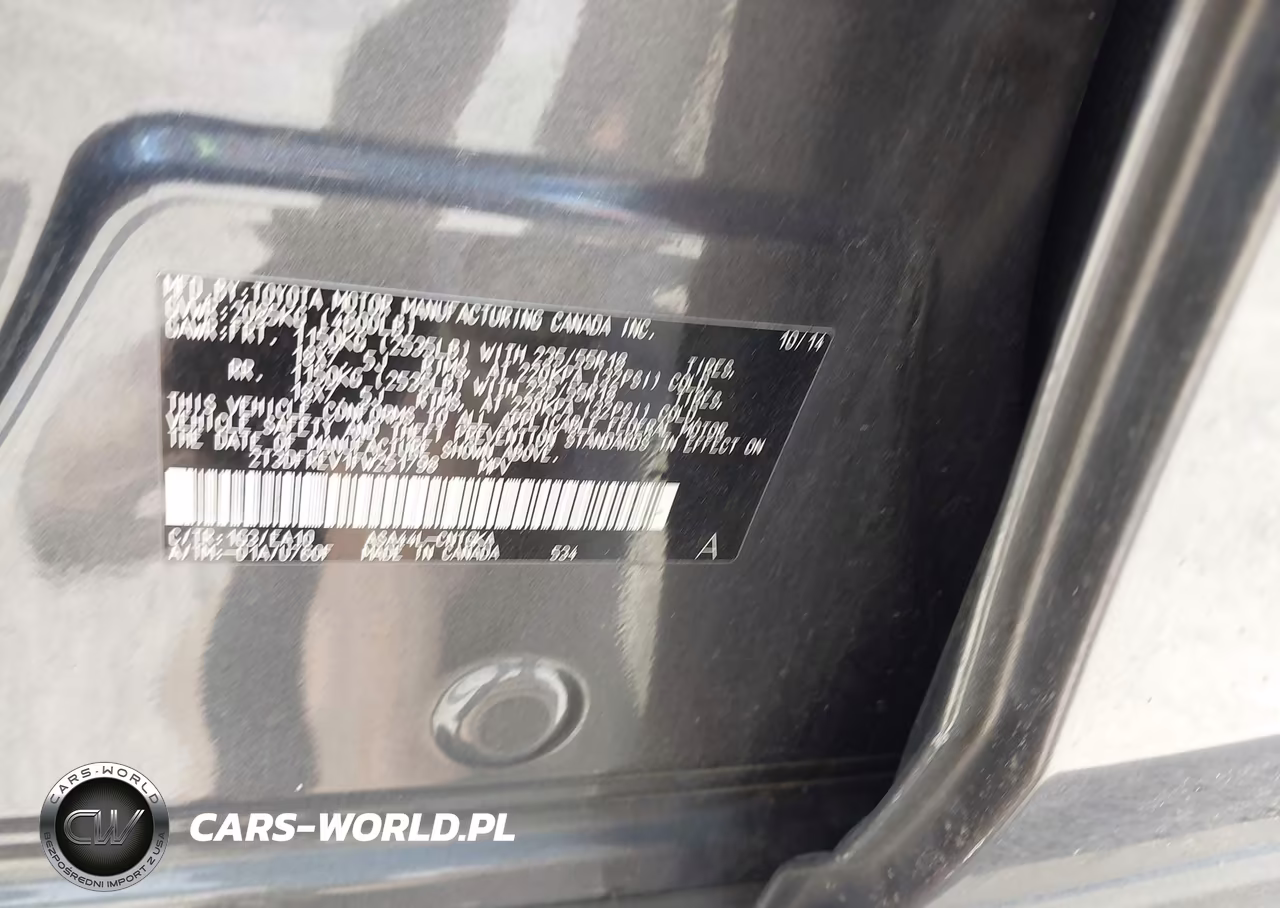 2015 Toyota Rav4 Limited VIN:2T3DFREV1FW251798 - 9