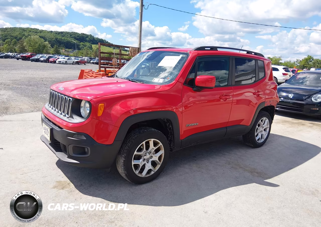 2017 Jeep Renegade Latitude 4X4 VIN:ZACCJBBB3HPF08814 - 2