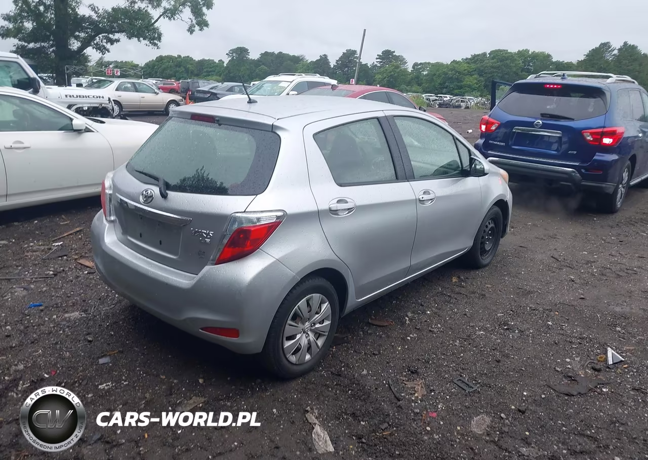 2014 Toyota Yaris Le (Tmc-Cbu Plant) VIN:JTDKTUD39ED576701 - 4