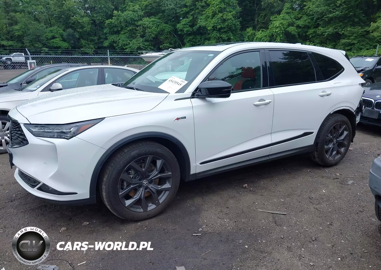 2022 Acura Mdx A-Spec Package VIN:5J8YE1H00NL050628 - 2