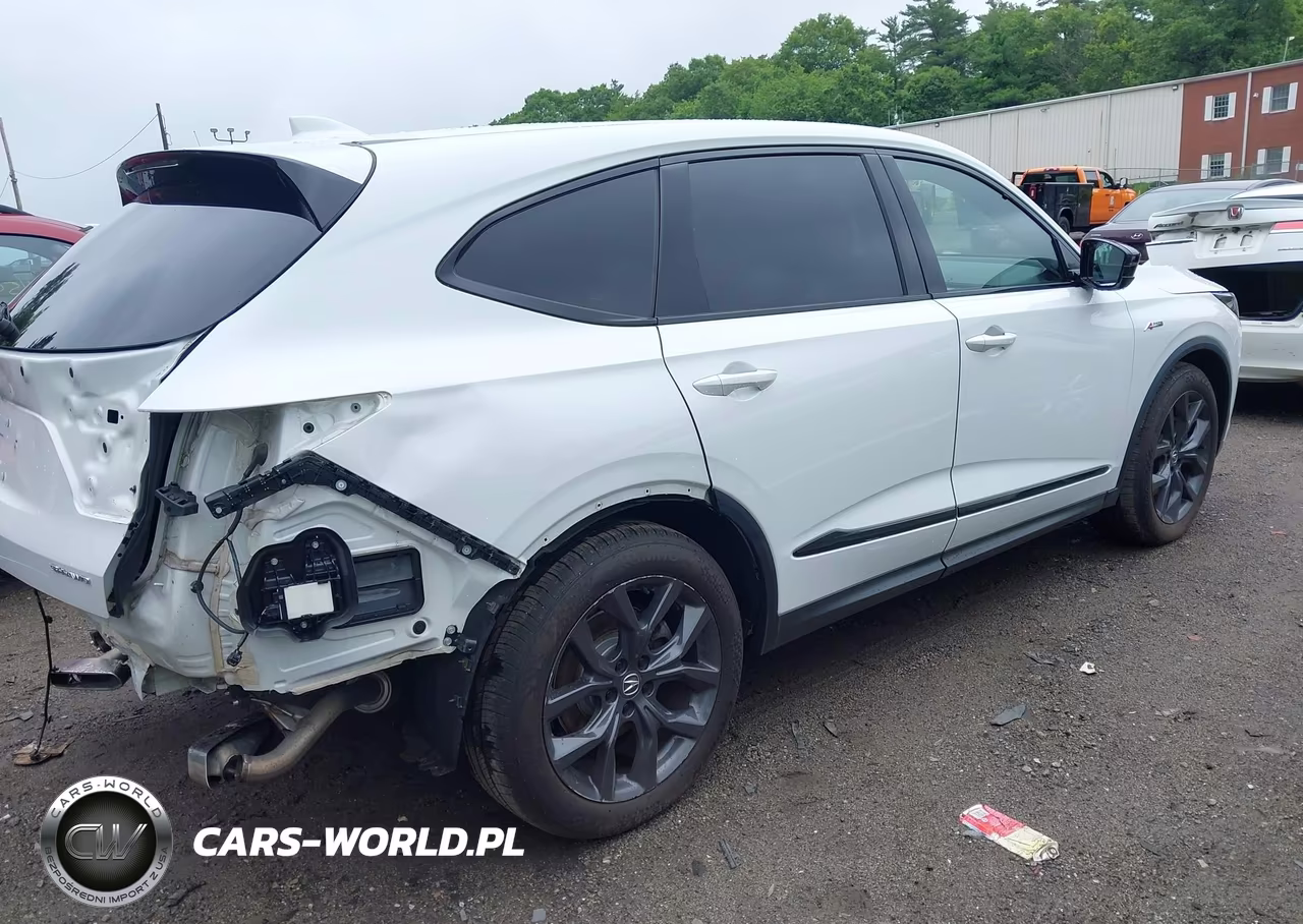 2022 Acura Mdx A-Spec Package VIN:5J8YE1H00NL050628 - 4