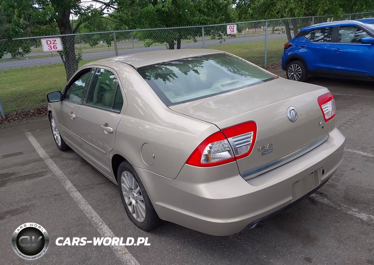 2007 Mercury Milan Premier VIN:3MEHM08187R603615 - 3