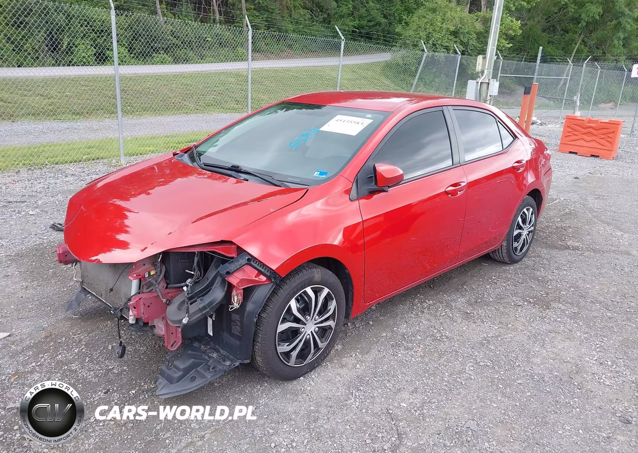 2015 Toyota Corolla Le VIN:2T1BURHE0FC231769 - 2