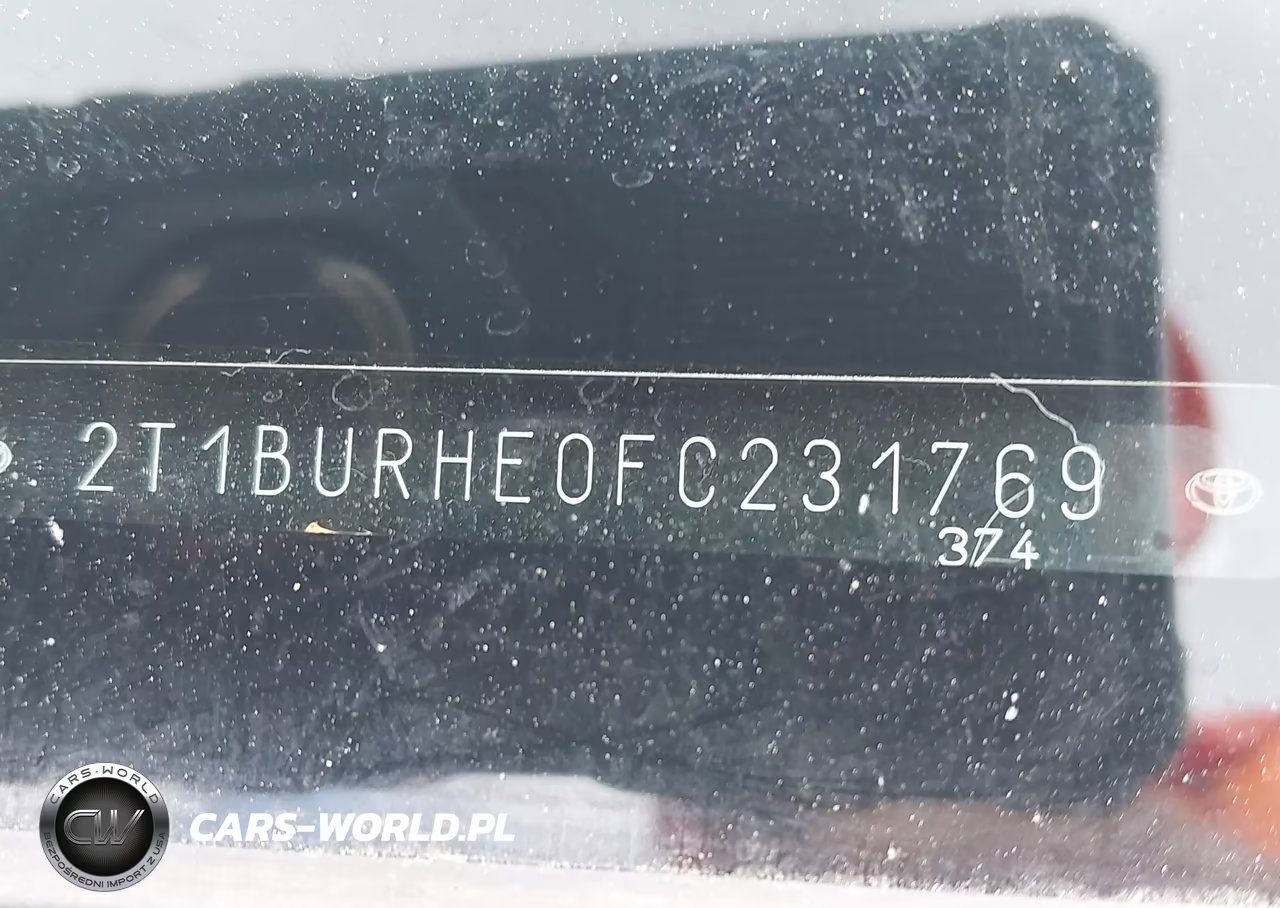2015 Toyota Corolla Le VIN:2T1BURHE0FC231769 - 9