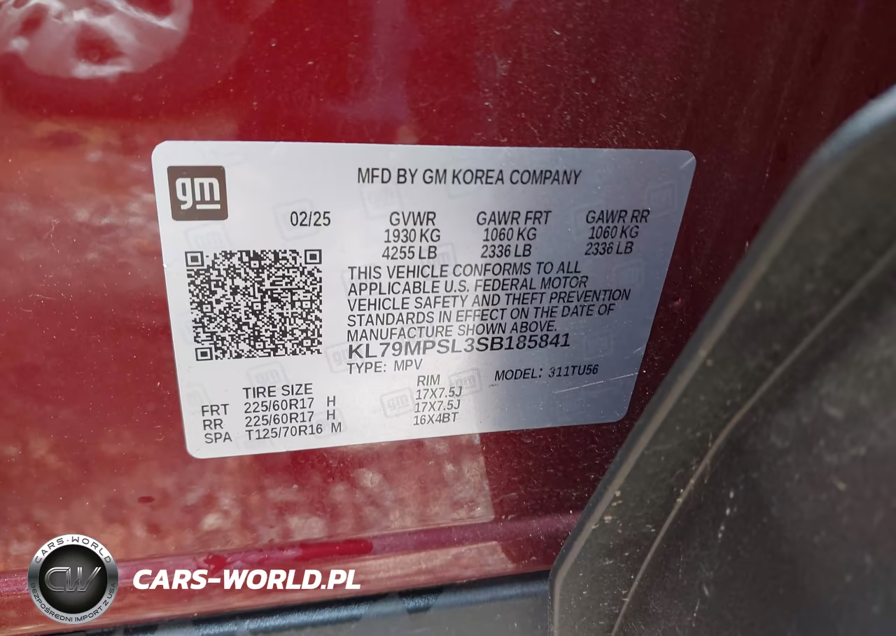 2025 Chevrolet Trailblazer Fwd Lt VIN:KL79MPSL3SB185841 - 9