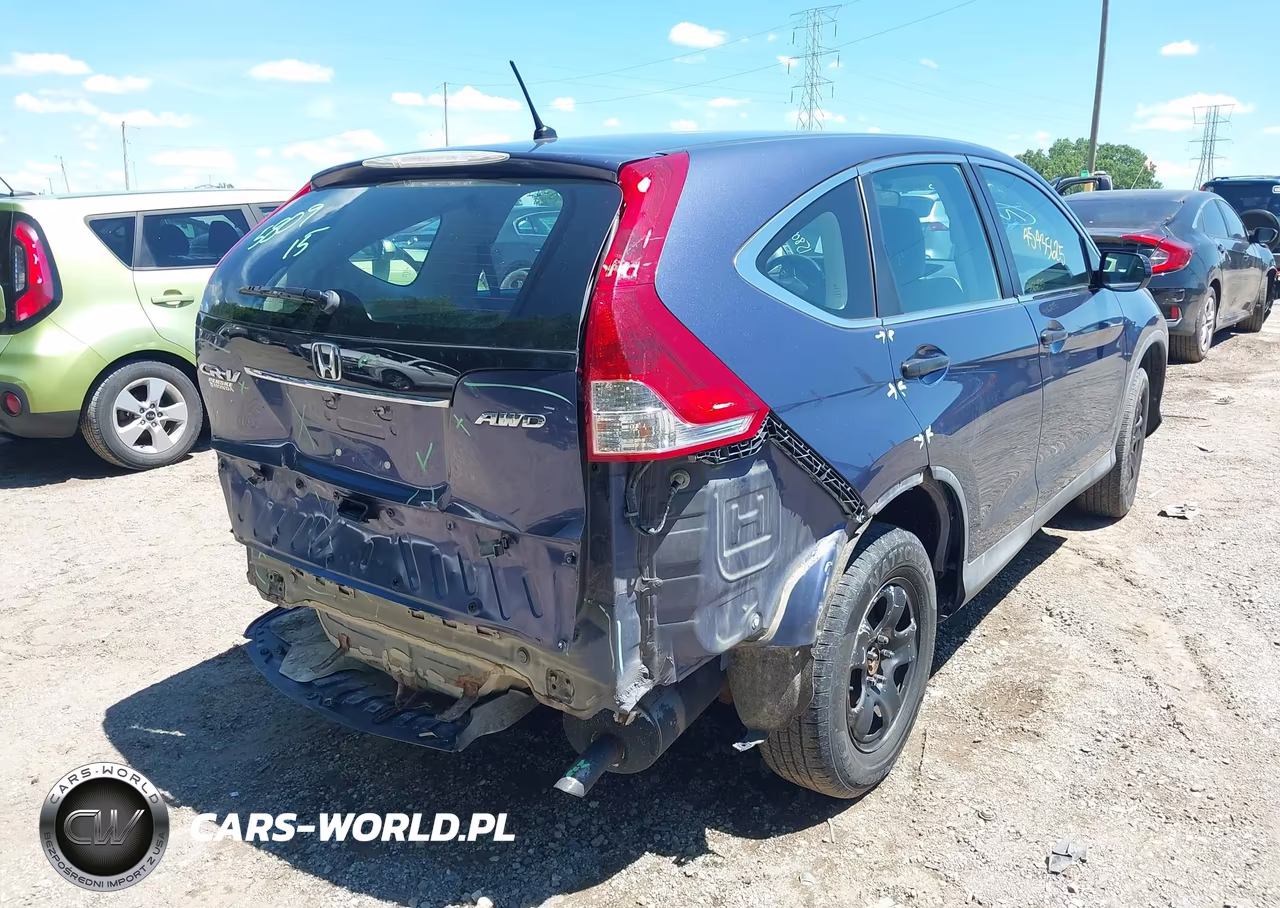 2014 Honda Cr-V Lx VIN:2HKRM4H38EH661240 - 4