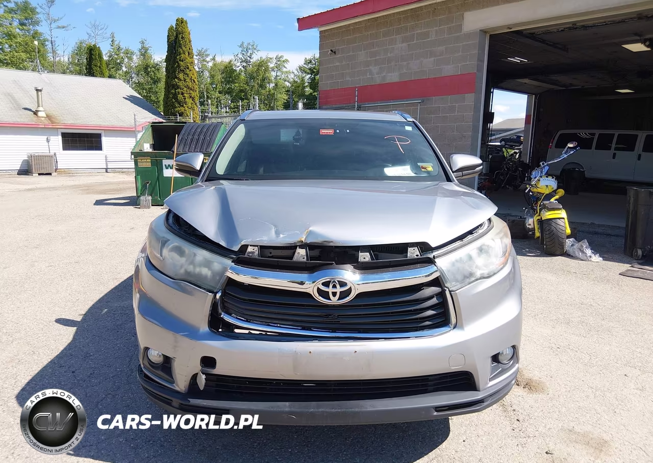2015 Toyota Highlander Xle V6 VIN:5TDJKRFHXFS158139 - 12