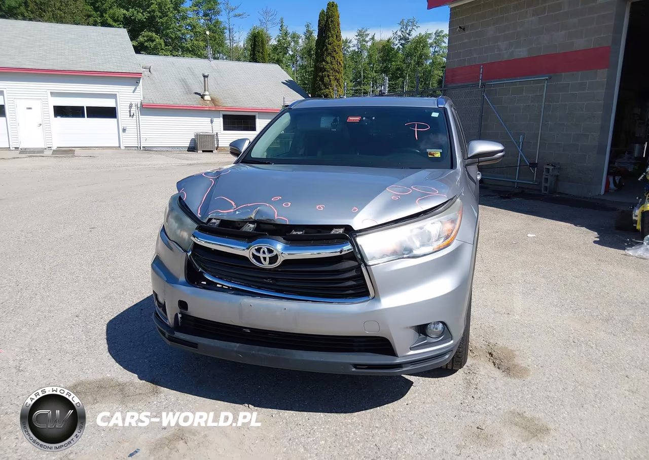 2015 Toyota Highlander Xle V6 VIN:5TDJKRFHXFS158139 - 6