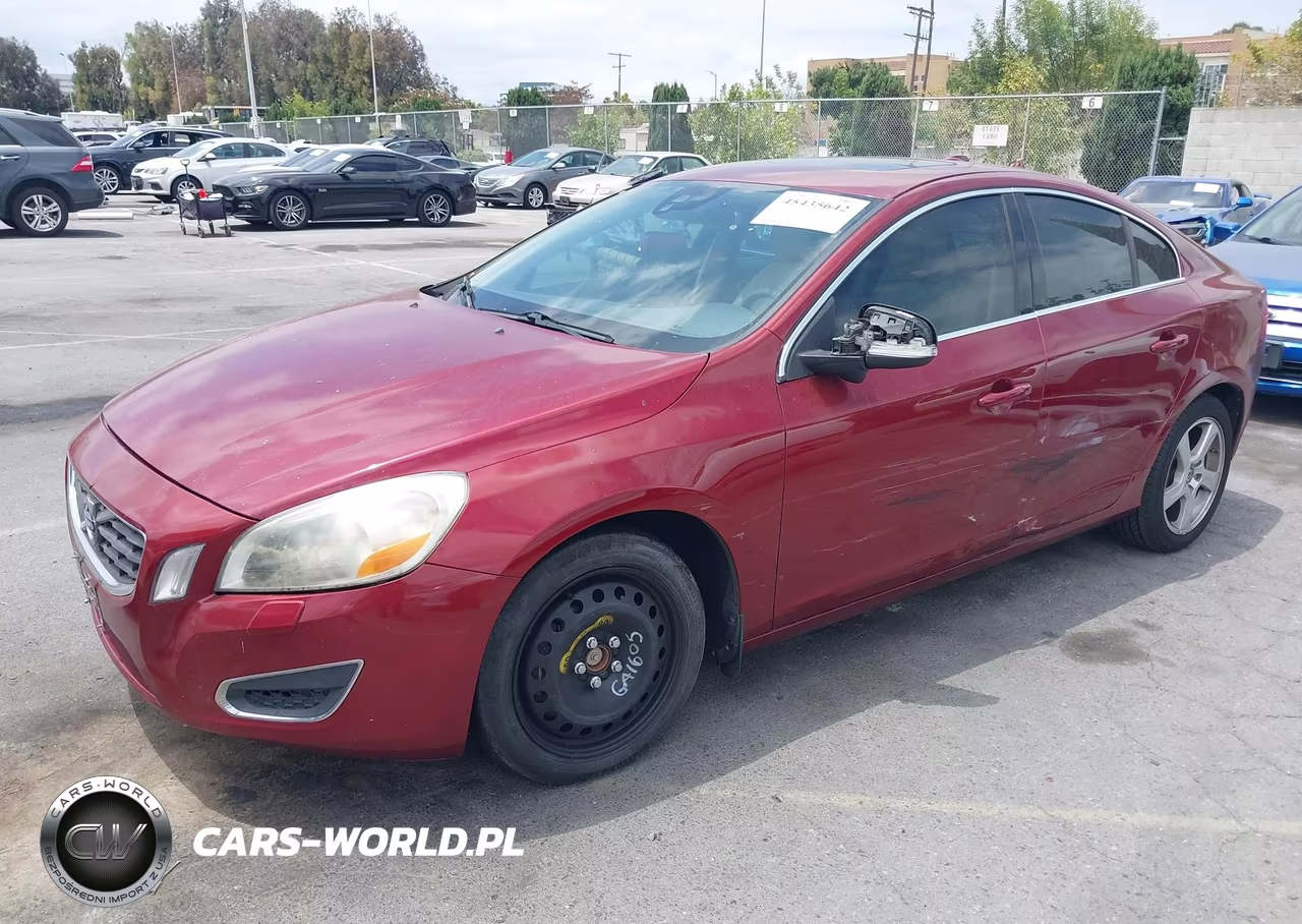 2012 Volvo S60 T5 VIN:YV1622FS7C2107977 - 2