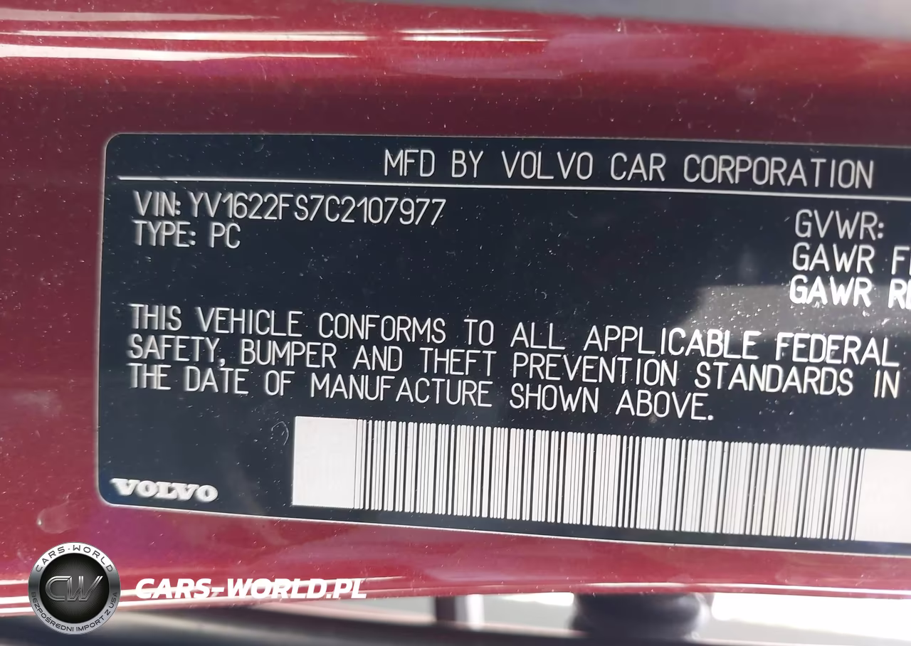 2012 Volvo S60 T5 VIN:YV1622FS7C2107977 - 9
