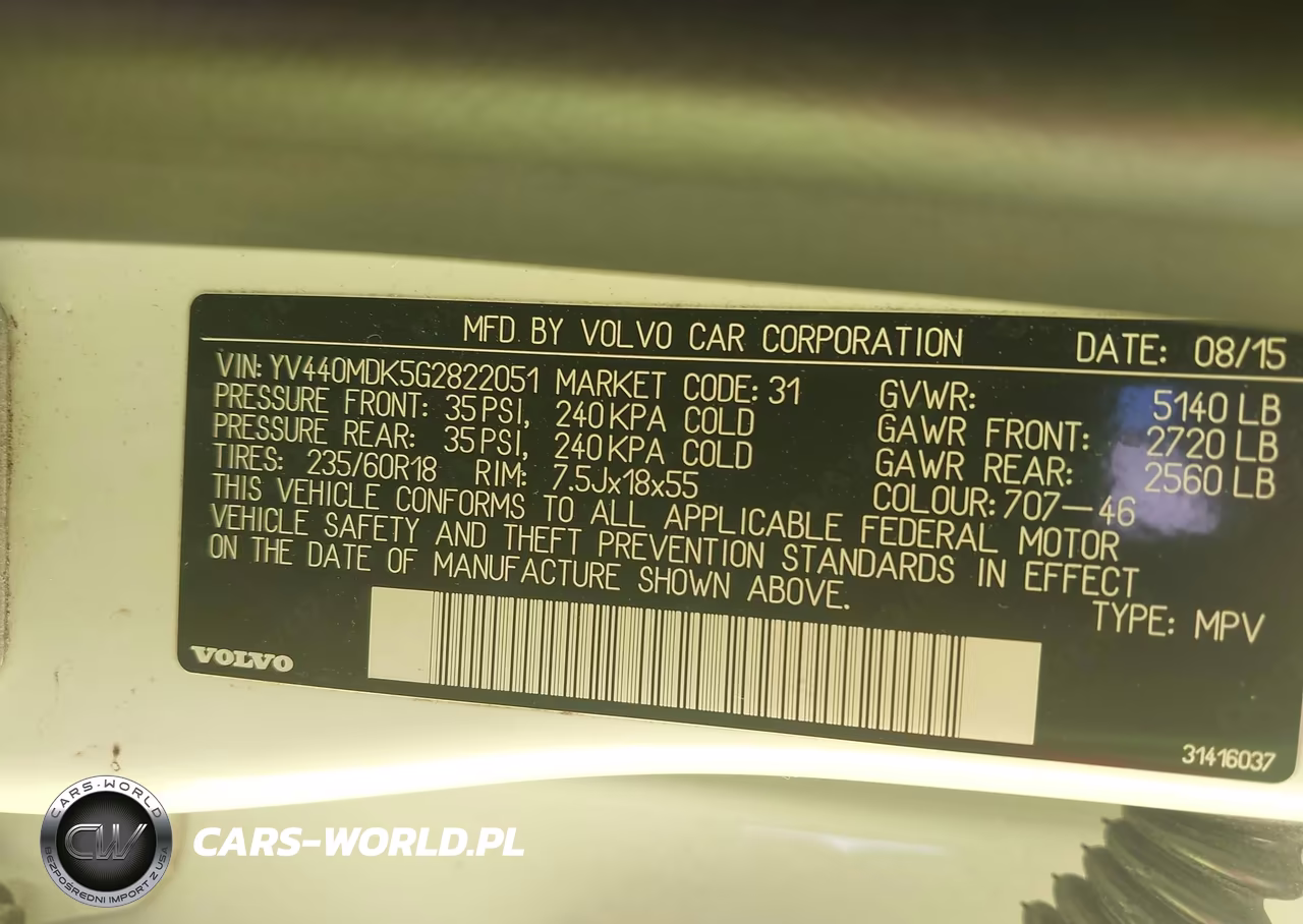 2016 Volvo Xc60 T5 Drive-E Premier VIN:YV440MDK5G2822051 - 9