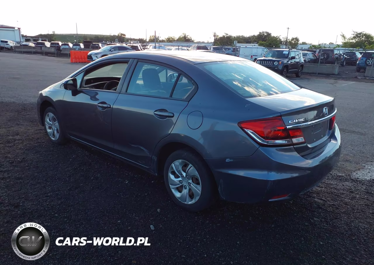 2014 Honda Civic Lx VIN:2HGFB2F55EH559843 - 3
