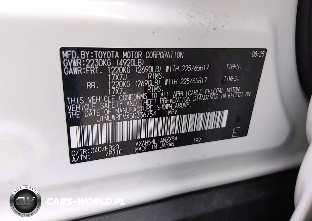 2025 Toyota Rav4 Hybrid Le VIN:JTMLWRFVXSD336754 - 9