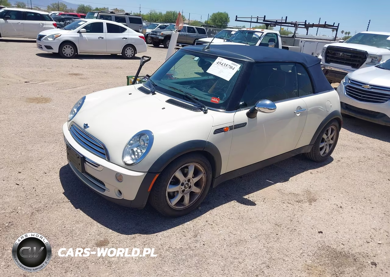 2008 Mini Cooper VIN:WMWRF33568TG18173 - 2