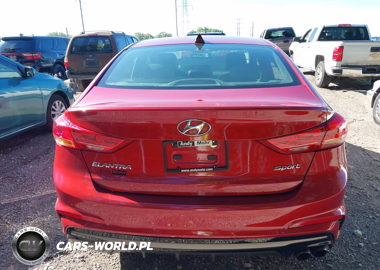 2018 Hyundai Elantra Sport VIN:KMHD04LB9JU530236 - 16