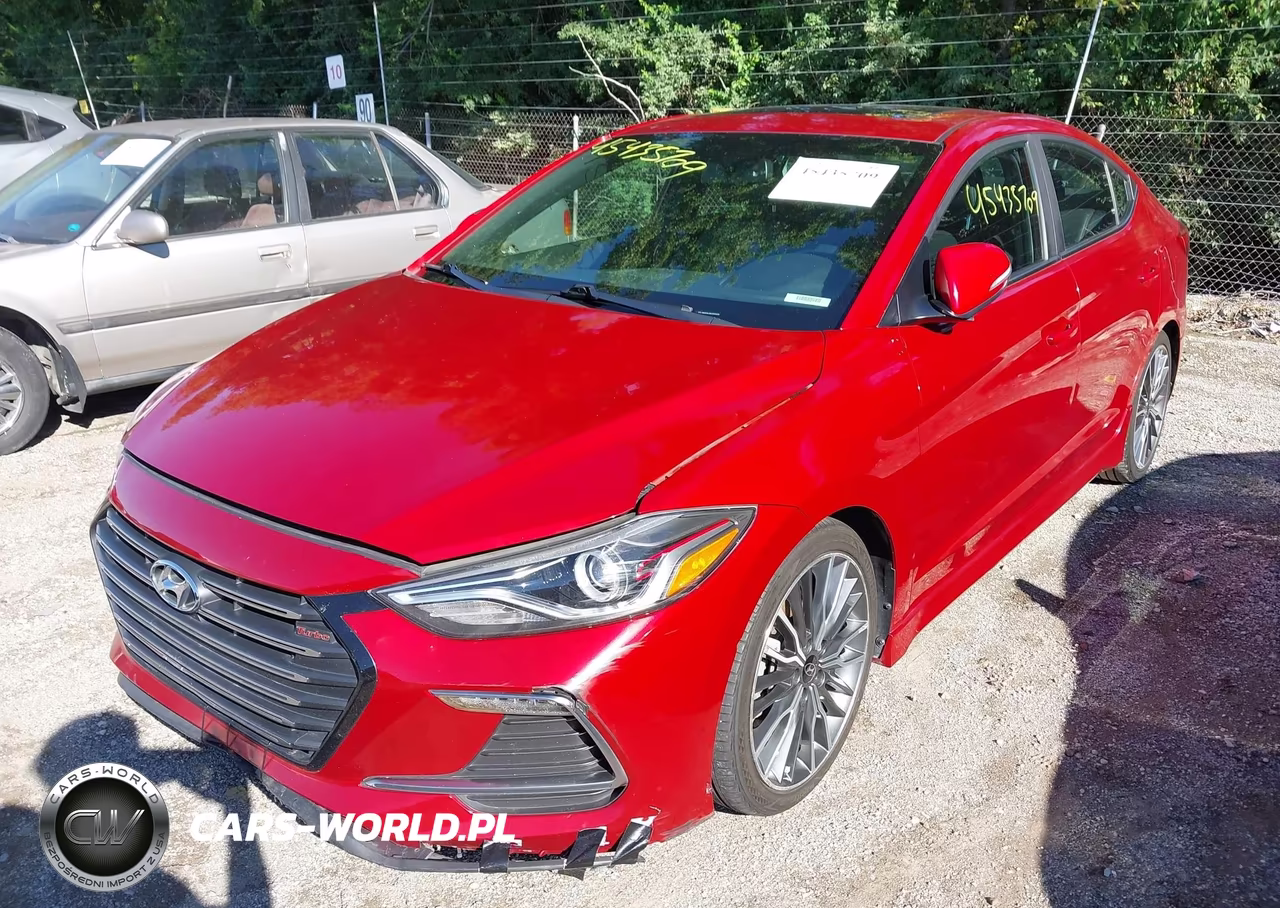 2018 Hyundai Elantra Sport VIN:KMHD04LB9JU530236 - 6