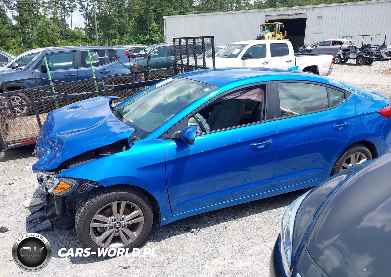 2017 Hyundai Elantra Se VIN:KMHD84LF5HU222468 - 2
