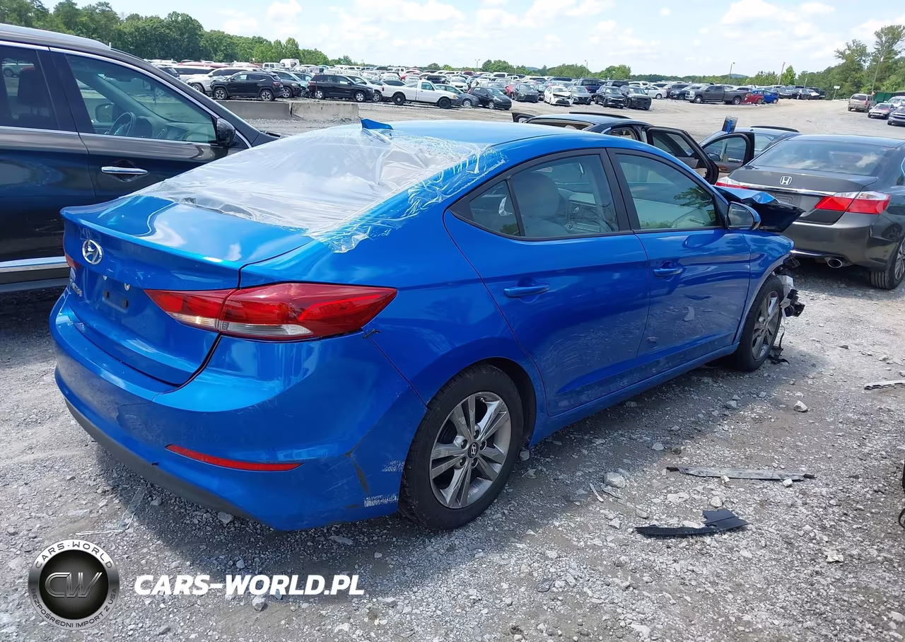 2017 Hyundai Elantra Se VIN:KMHD84LF5HU222468 - 4