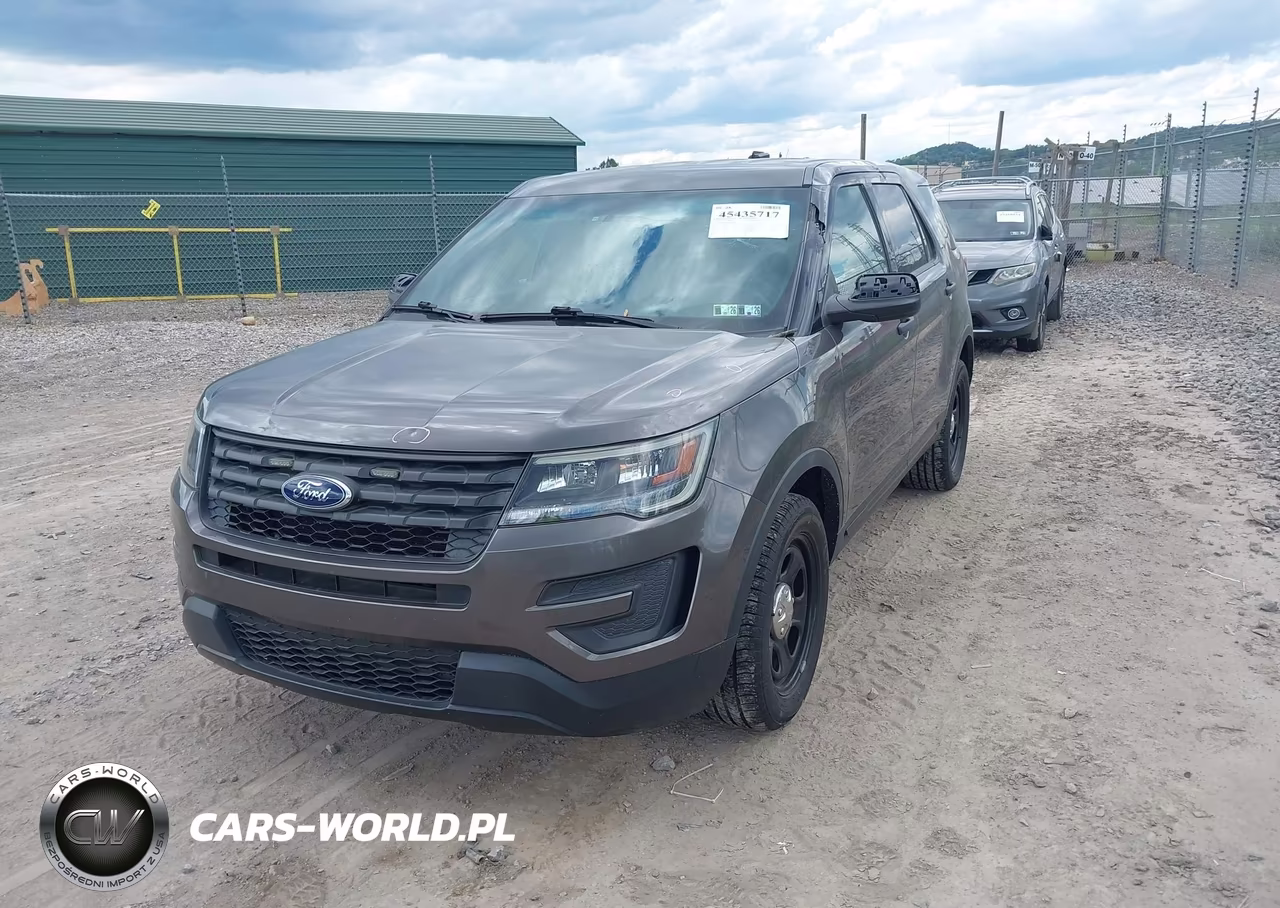 2017 Ford Utility Police Interceptor VIN:1FM5K8AR1HGB54386 - 2