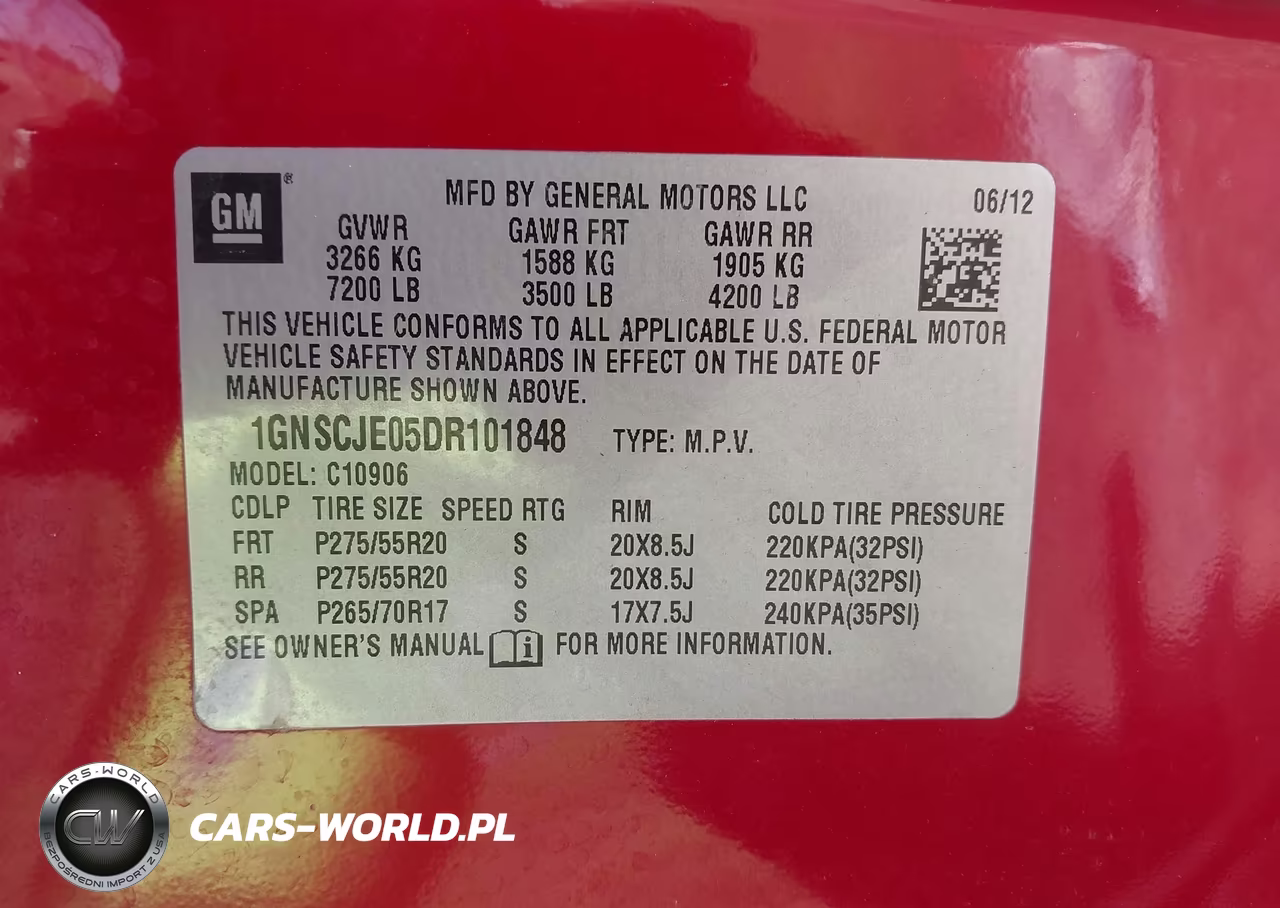 2013 Chevrolet Suburban Lt VIN:1GNSCJE05DR101848 - 9