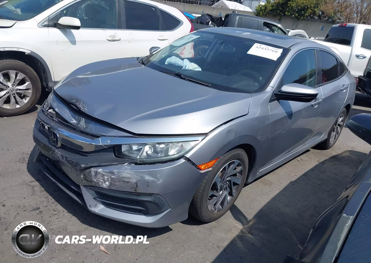 2017 Honda Civic Ex VIN:2HGFC2F74HH566995 - 2