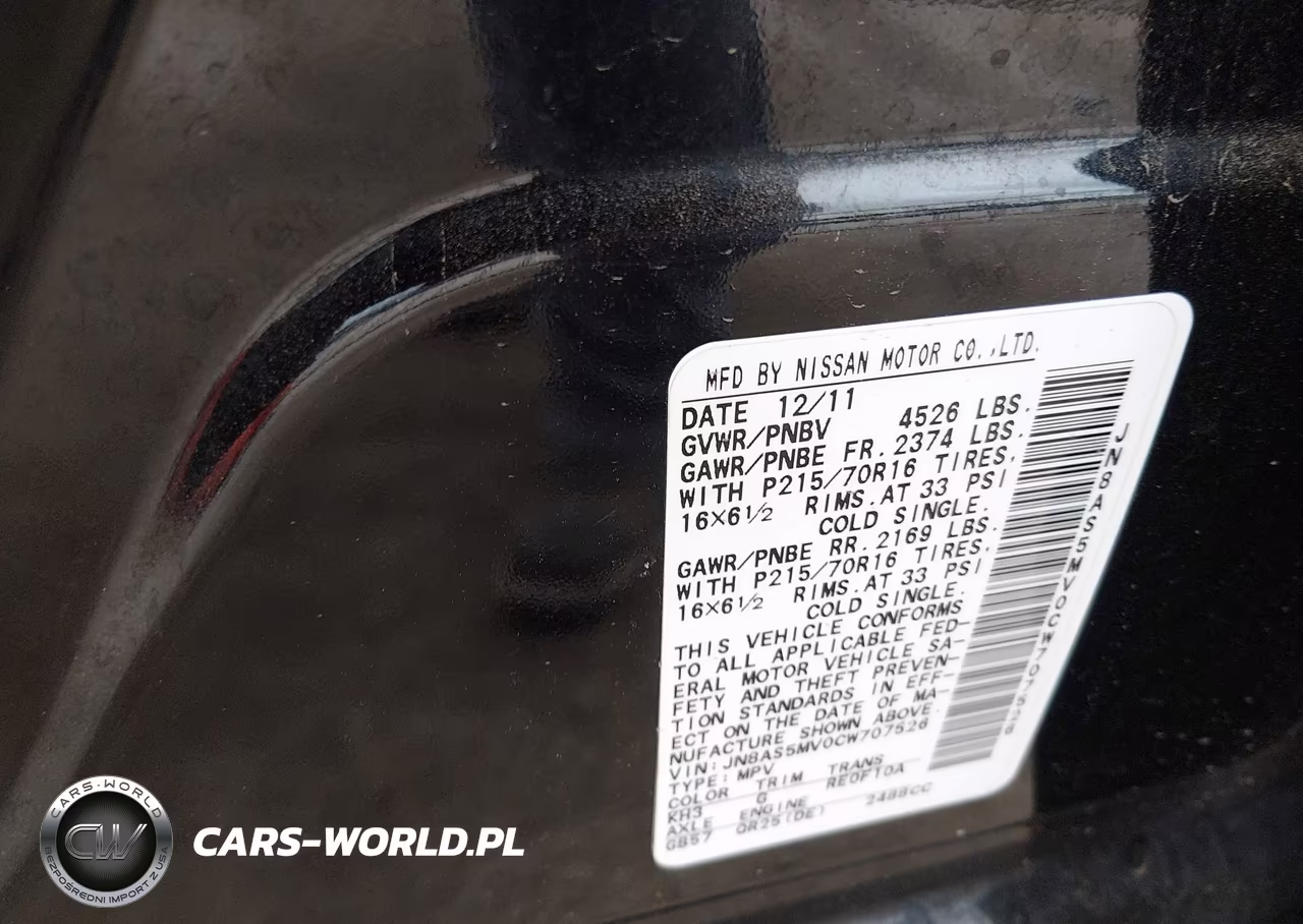 2012 Nissan Rogue S VIN:JN8AS5MV0CW707526 - 9