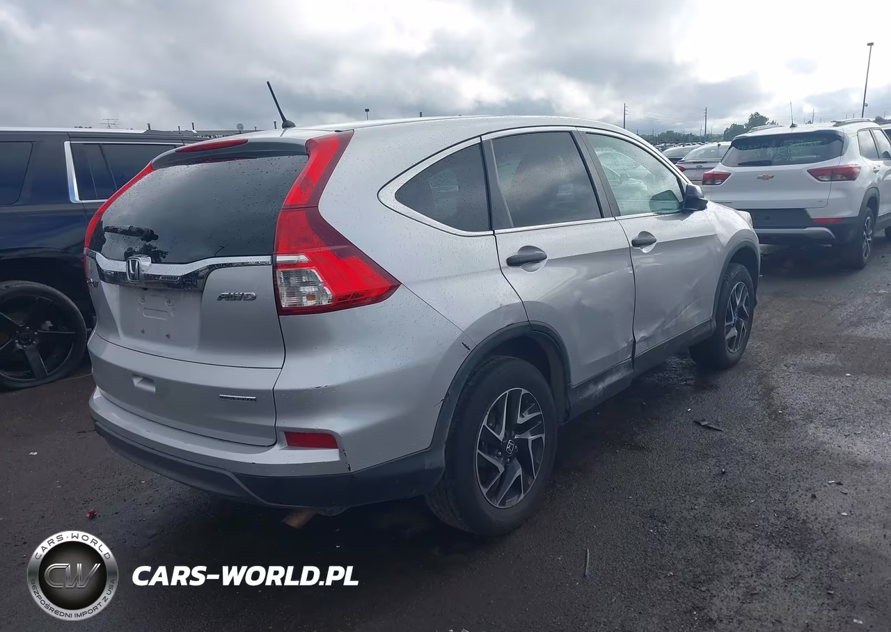 2016 Honda Cr-V Se VIN:2HKRM4H40GH712080 - 4