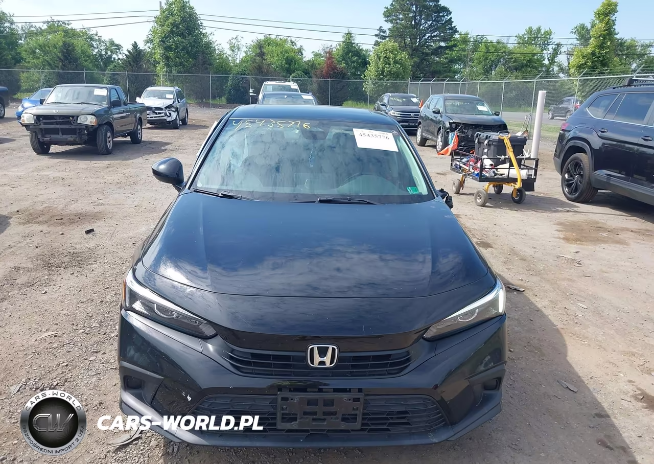 2022 Honda Civic Ex VIN:JHMFE1F77NX001830 - 12