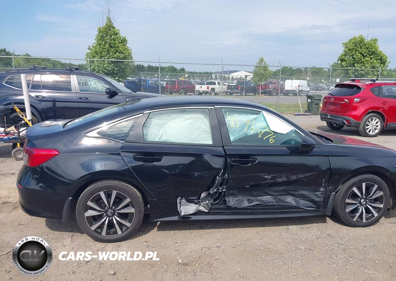 2022 Honda Civic Ex VIN:JHMFE1F77NX001830 - 13