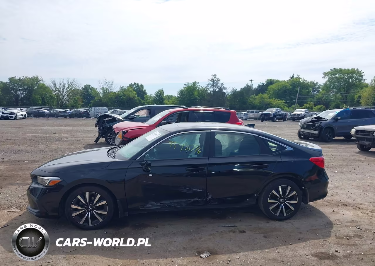 2022 Honda Civic Ex VIN:JHMFE1F77NX001830 - 14