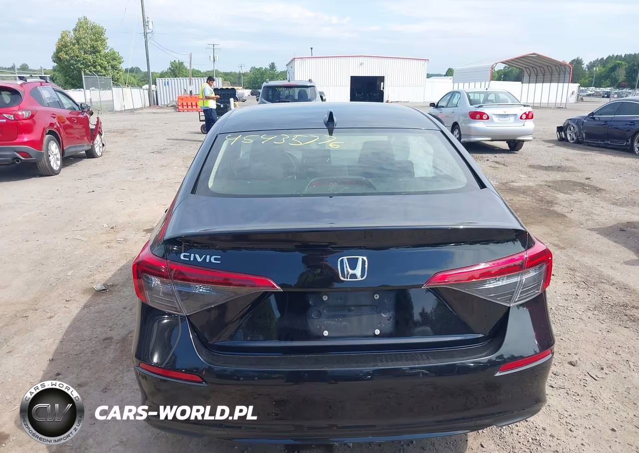 2022 Honda Civic Ex VIN:JHMFE1F77NX001830 - 16