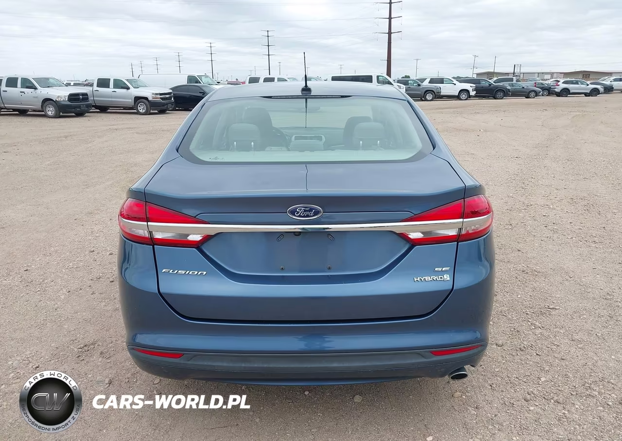 2018 Ford Fusion Hybrid Se VIN:3FA6P0LU1JR212725 - 19