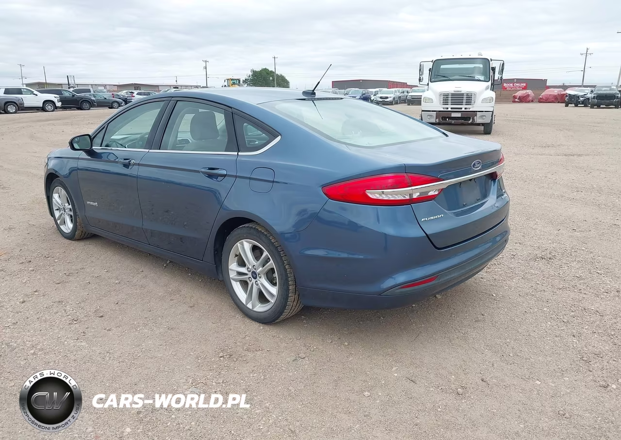 2018 Ford Fusion Hybrid Se VIN:3FA6P0LU1JR212725 - 3