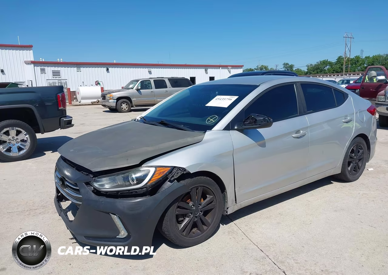 2018 Hyundai Elantra Sel VIN:5NPD84LF4JH397749 - 2