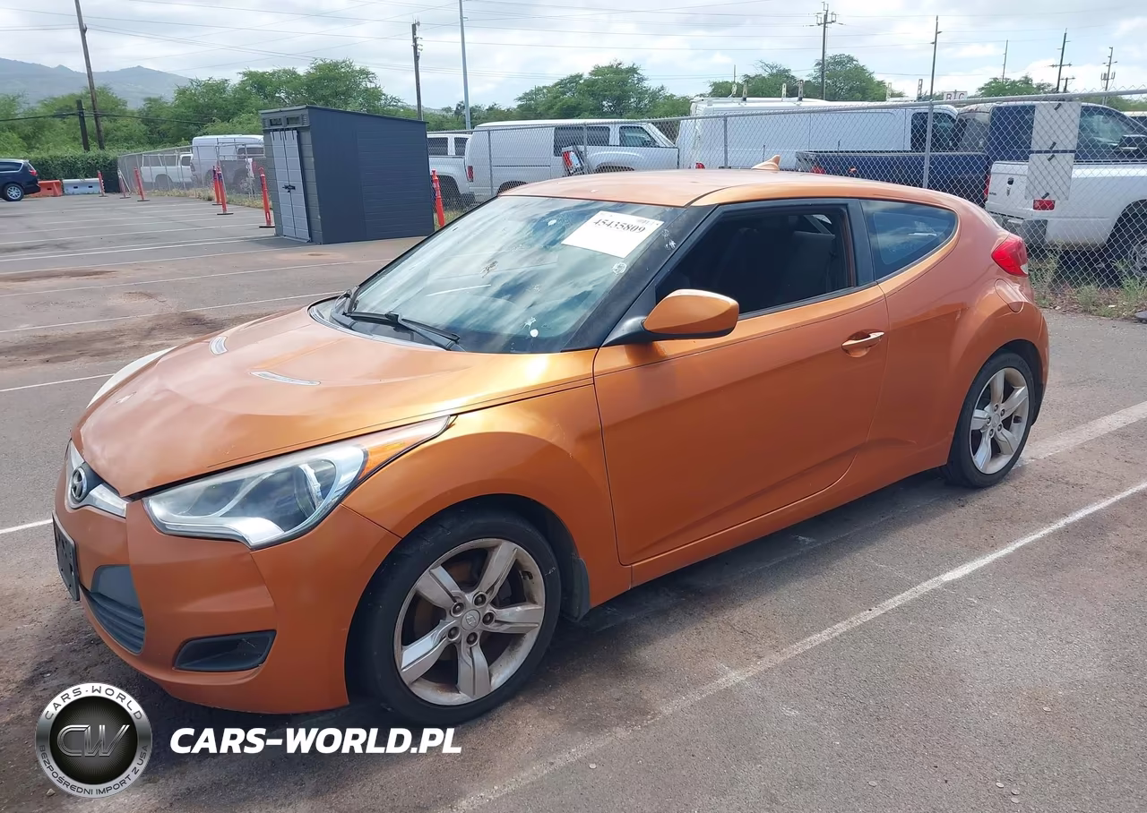 2012 Hyundai Veloster Base W-Black VIN:KMHTC6AD7CU060083 - 2