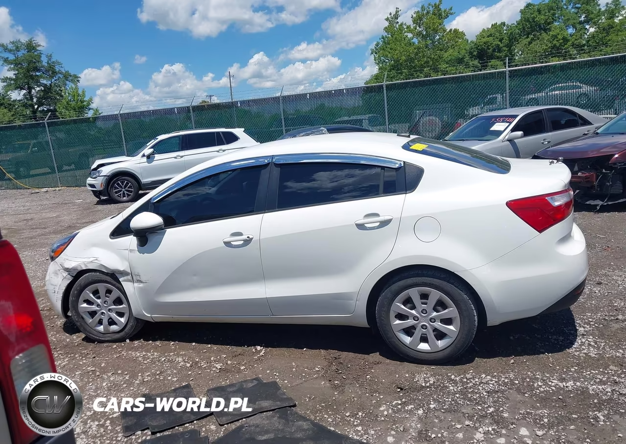 2015 Kia Rio Lx VIN:KNADM4A3XF6454250 - 14
