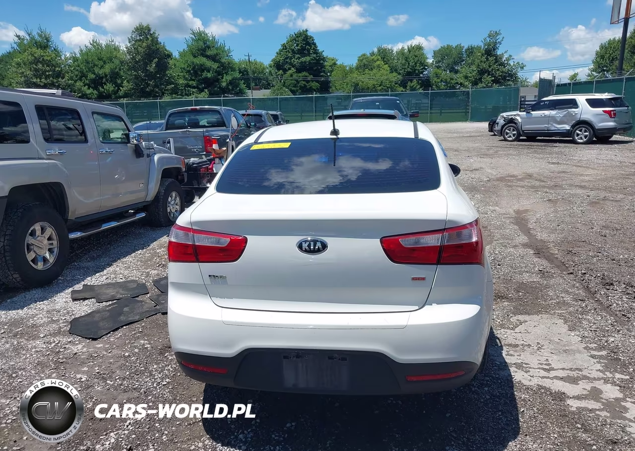 2015 Kia Rio Lx VIN:KNADM4A3XF6454250 - 16