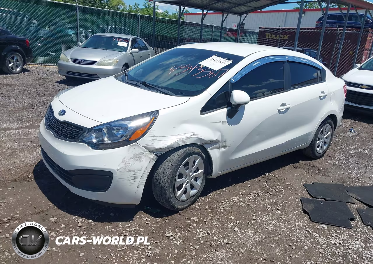 2015 Kia Rio Lx VIN:KNADM4A3XF6454250 - 2