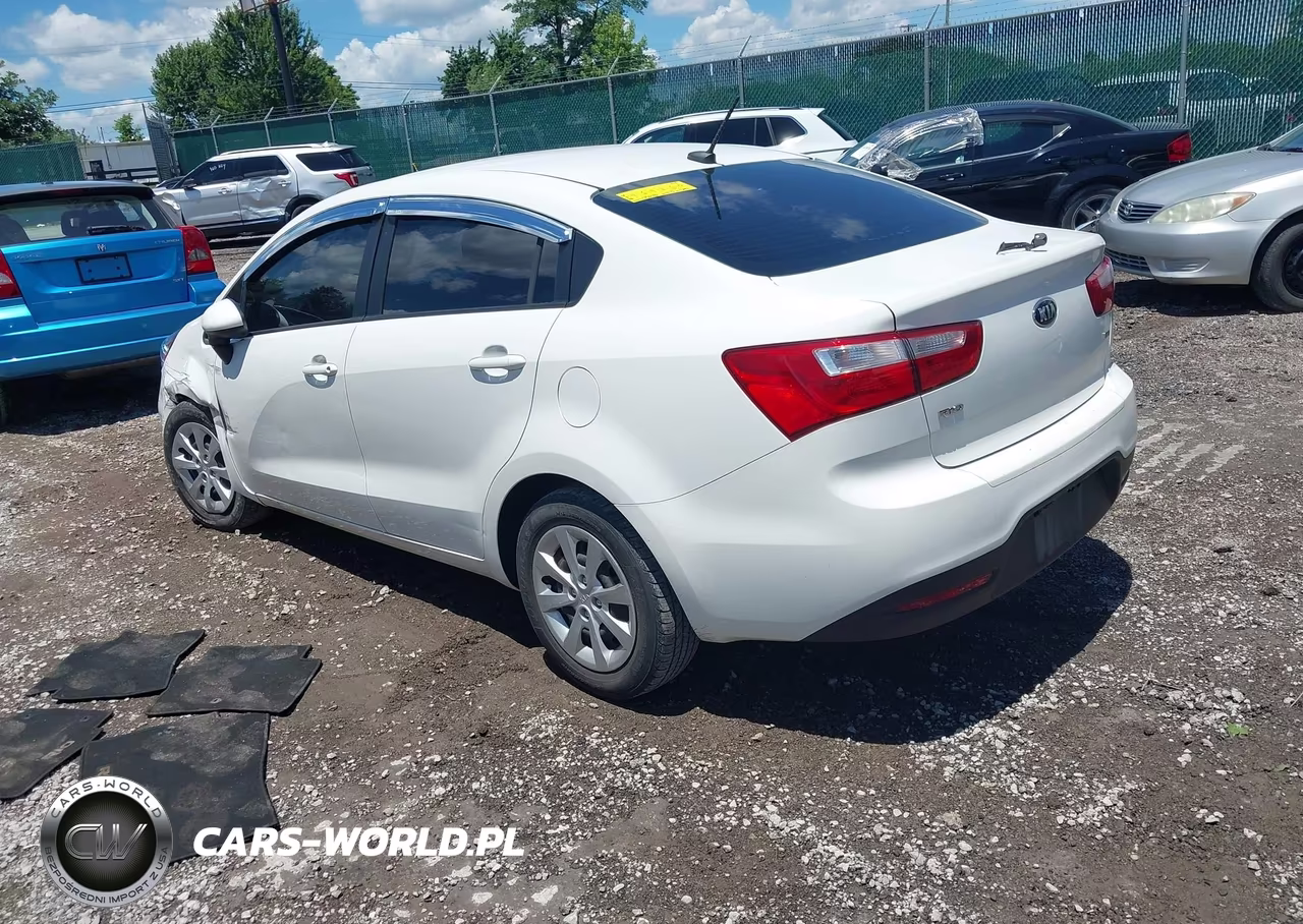2015 Kia Rio Lx VIN:KNADM4A3XF6454250 - 3
