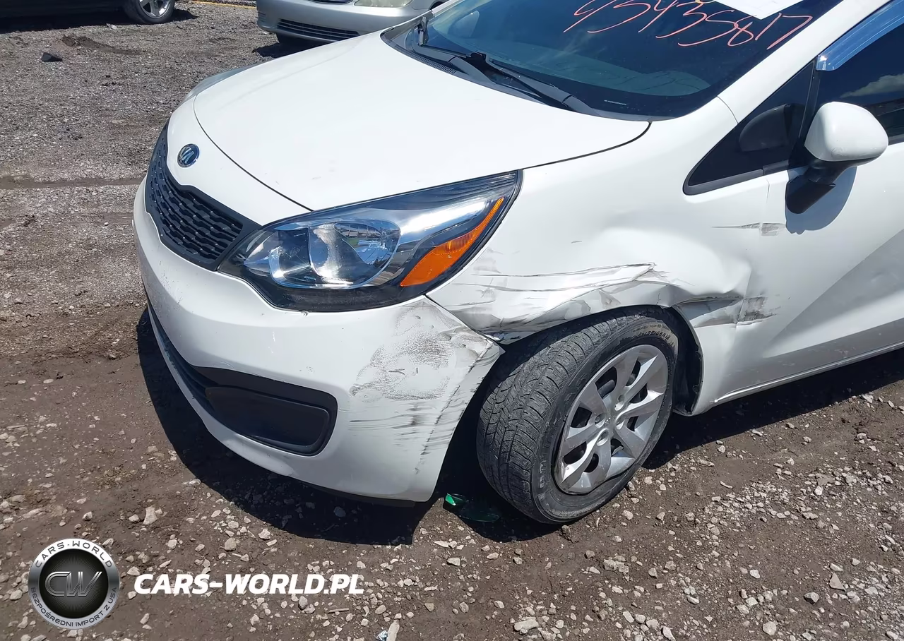 2015 Kia Rio Lx VIN:KNADM4A3XF6454250 - 6