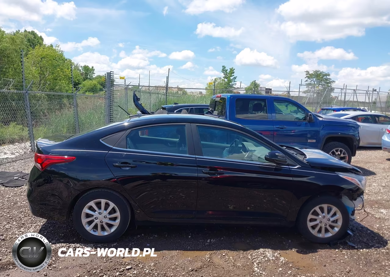 2022 Hyundai Accent Sel VIN:3KPC24A68NE177539 - 14