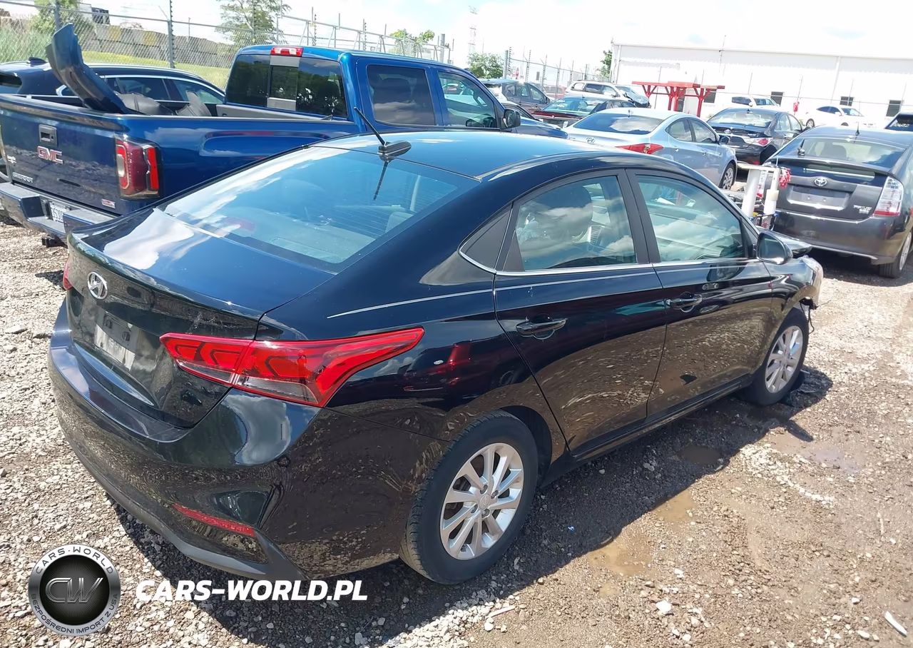 2022 Hyundai Accent Sel VIN:3KPC24A68NE177539 - 4