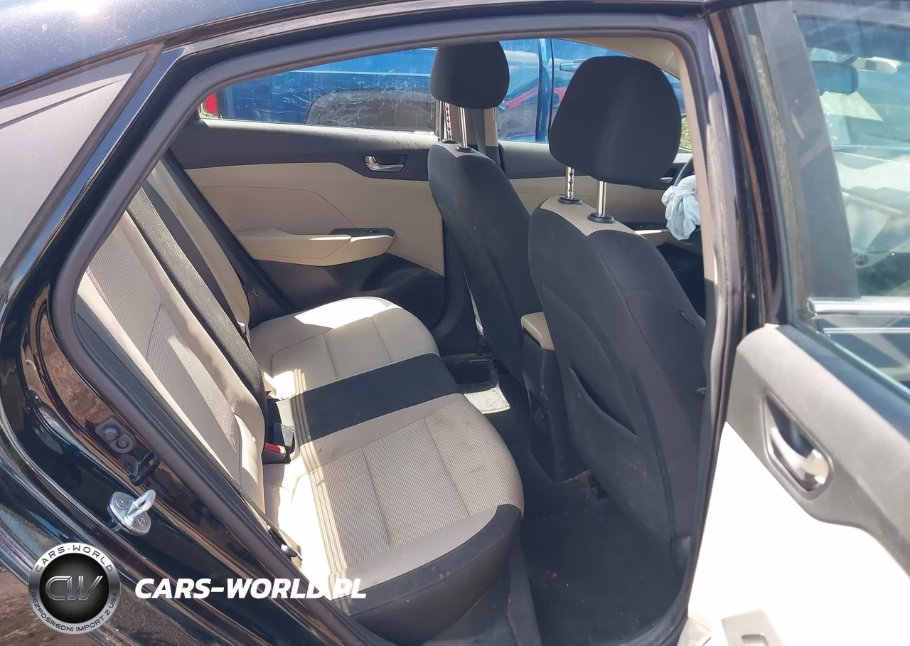 2022 Hyundai Accent Sel VIN:3KPC24A68NE177539 - 8