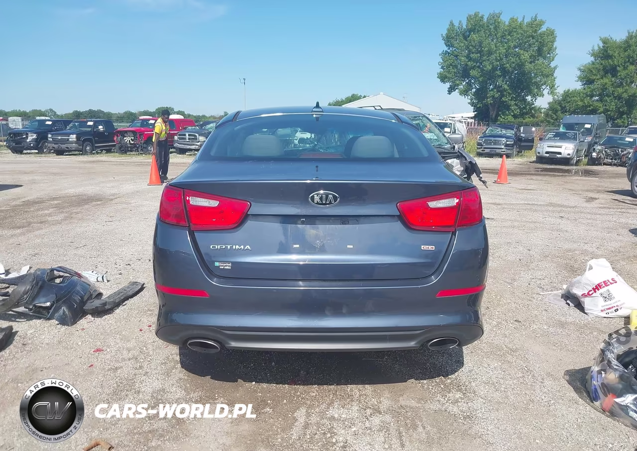 2015 Kia Optima Lx VIN:5XXGM4A77FG440665 - 17