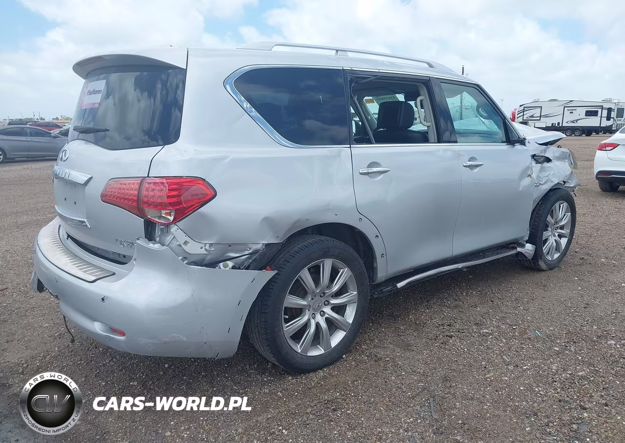 2014 Infiniti Qx80 VIN:JN8AZ2ND2E9750962 - 4