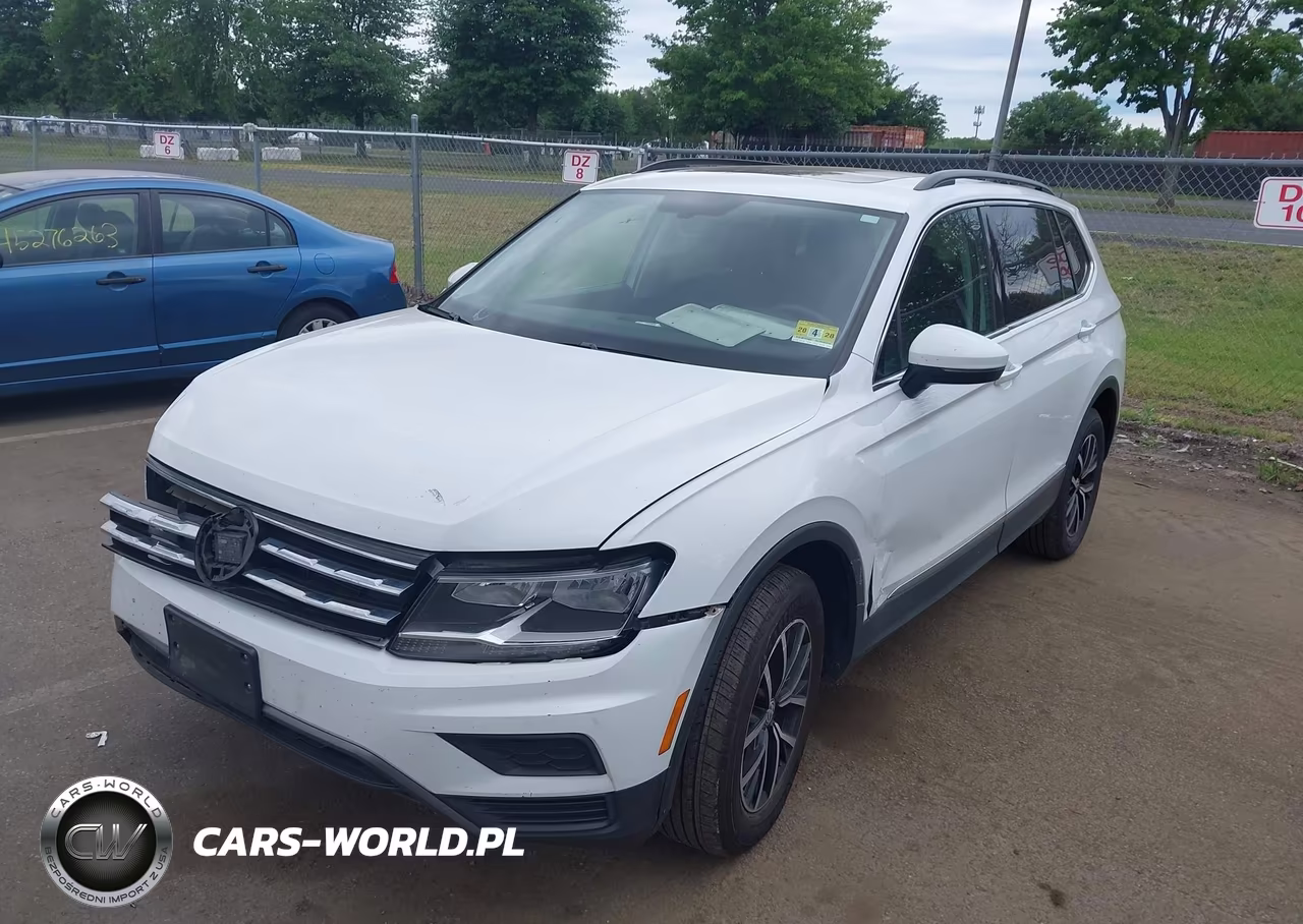 2021 Volkswagen Tiguan 2.0T Se-2.0T Se R-Line Black-2.0T Sel VIN:3VV3B7AX9MM049892 - 2