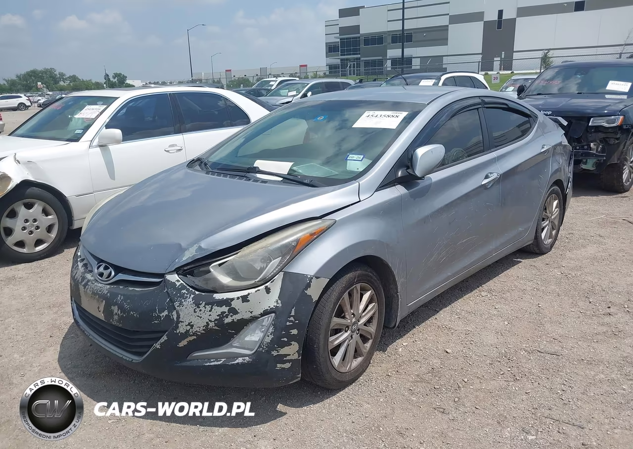 2015 Hyundai Elantra Se VIN:5NPDH4AE3FH599774 - 2