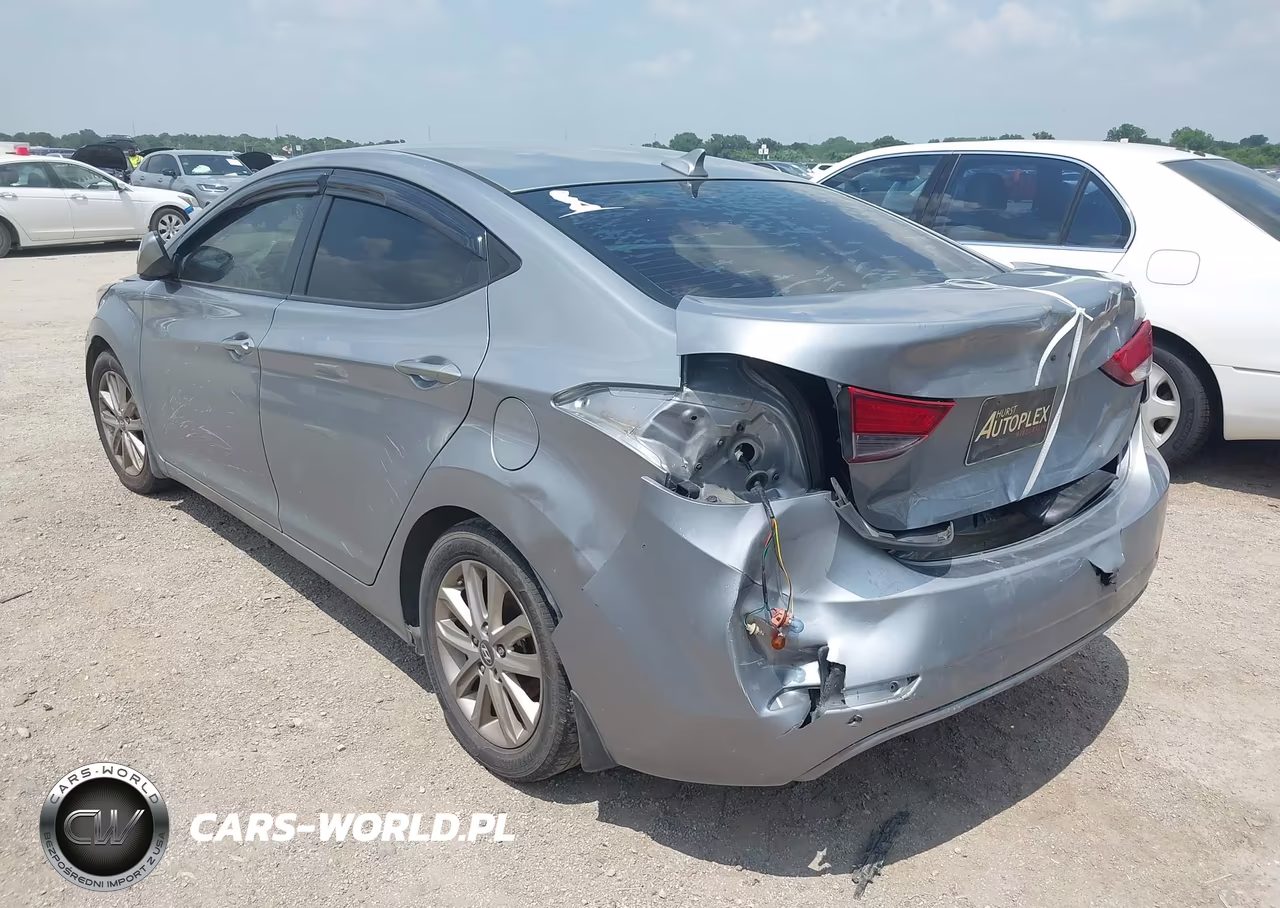 2015 Hyundai Elantra Se VIN:5NPDH4AE3FH599774 - 3