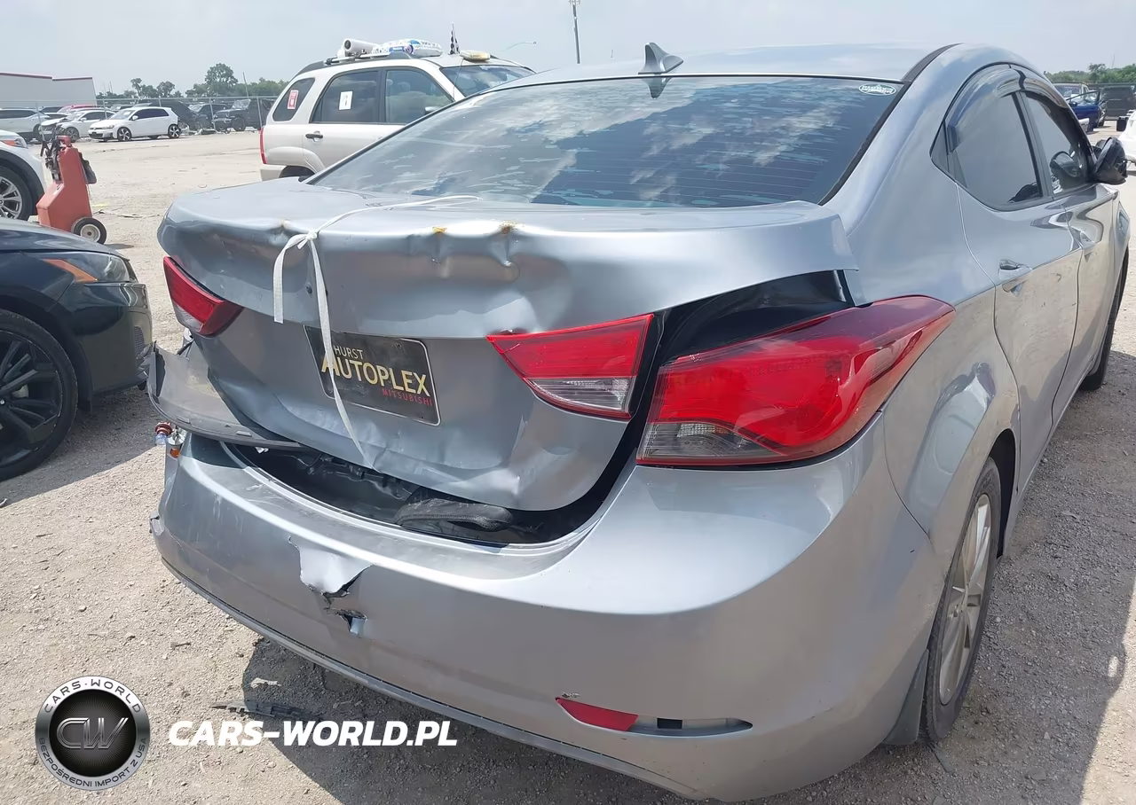 2015 Hyundai Elantra Se VIN:5NPDH4AE3FH599774 - 6