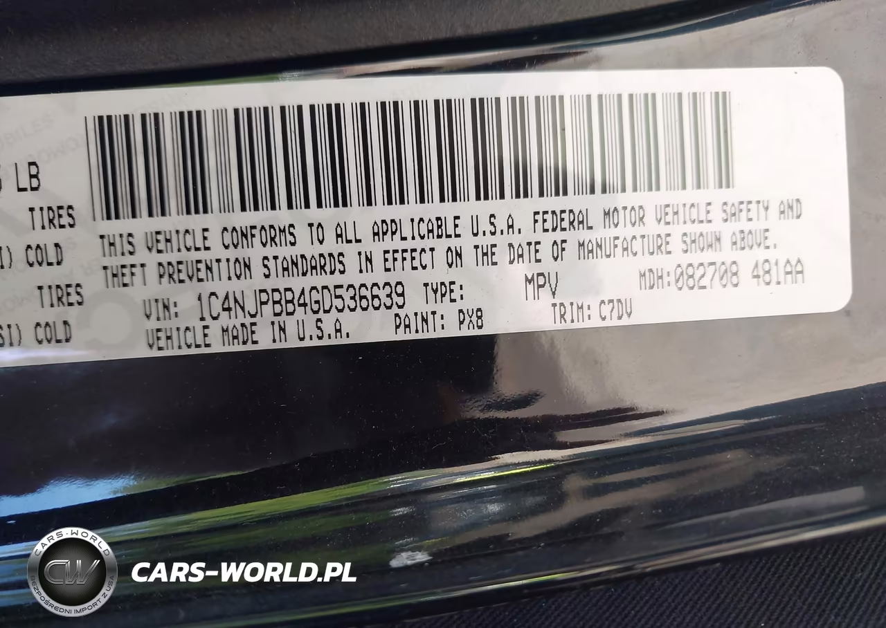 2016 Jeep Patriot Sport VIN:1C4NJPBB4GD536639 - 9